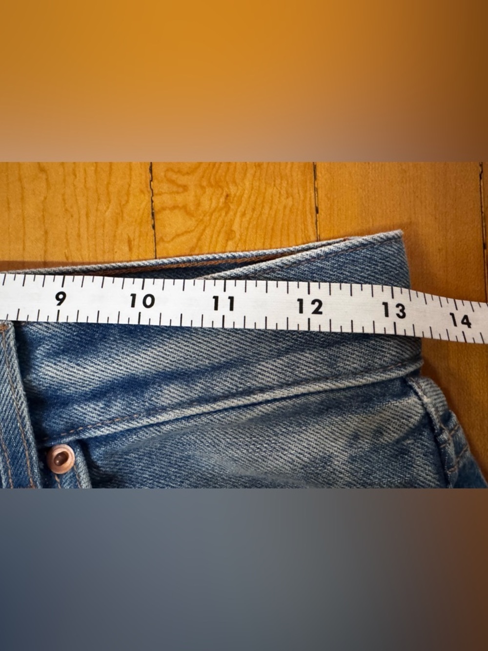 Doen Laurent Jeans in Faded Blue Wash - Picture 10 of 12